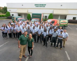 Mister Greenway Nashville Team in front of their corporate offices